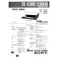 SONY SLC30E/UB Service Manual cover photo