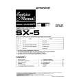 PIONEER SX-5 Service Manual cover photo