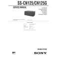 SONY SSCN125 Service Manual cover photo