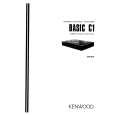KENWOOD BASIC C1 Owner's Manual cover photo