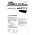 AIWA ADF770 Service Manual cover photo