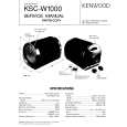 KENWOOD KSCW1000 Service Manual cover photo