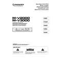 PIONEER M-V2000 Owner's Manual cover photo