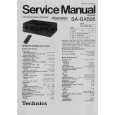 TECHNICS SA-GX505 Service Manual cover photo