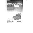 SONY CCD-V3 Owner's Manual cover photo