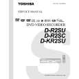 TOSHIBA DKR2SU Service Manual cover photo