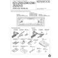 KENWOOD KDVZ920DVD Service Manual cover photo