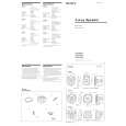 SONY XS-S1300 Owner's Manual cover photo