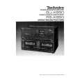 TECHNICS RS-X950 Owner's Manual cover photo