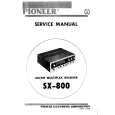 PIONEER SX-800 Service Manual cover photo