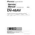PIONEER DV-48AV/KUXZT/CA Service Manual cover photo