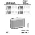 SONY KV-32FX60 Service Manual cover photo