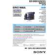 SONY DCRDVD101 Service Manual cover photo