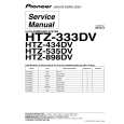 PIONEER HTZ-333DV/KDXJ Service Manual cover photo