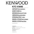 KENWOOD KTC-V300E Owner's Manual cover photo