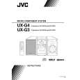 JVC UX-G4E Owner's Manual cover photo