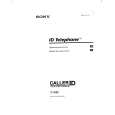 SONY IT-ID80 Owner's Manual cover photo
