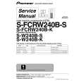 PIONEER SFCRW240BK.. Service Manual cover photo