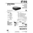 SONY IFT-R10 Service Manual cover photo
