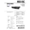 SONY MXDD5C Service Manual cover photo
