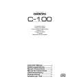 ONKYO C-100 Owner's Manual cover photo