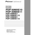 PIONEER PDP43MXE1 Owner's Manual cover photo