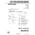 SONY LBTXB200 Service Manual cover photo