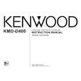 KENWOOD KMD-D400 Owner's Manual cover photo