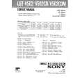 SONY LBTV502CD/CDM Service Manual cover photo