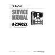 TEAC A-2340SX Service Manual cover photo