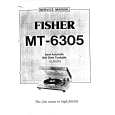 FISHER MT6305 Service Manual cover photo
