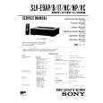 SONY SLVE9AP/B/IT Service Manual cover photo