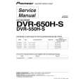 PIONEER DVR-650H-S/TAXV5 Service Manual cover photo
