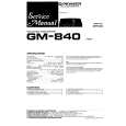 PIONEER GM840/UC/EW Service Manual cover photo