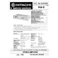 HITACHI HA2 Service Manual cover photo