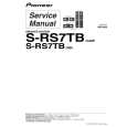 PIONEER S-RS7TB/XMC Service Manual cover photo