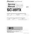 PIONEER SC-09TX/KUXJ/CA Service Manual cover photo