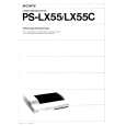SONY PS-LX55 Owner's Manual cover photo