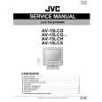 JVC AV151CG Service Manual cover photo