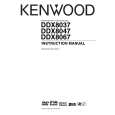 KENWOOD DDX8037 Owner's Manual cover photo