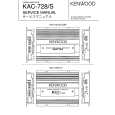 KENWOOD KAC728 Service Manual cover photo