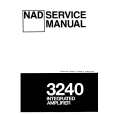 NAD 3240 Service Manual cover photo