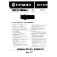 HITACHI HCA-8300 Service Manual cover photo