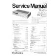 TECHNICS SUZ11/K Service Manual cover photo