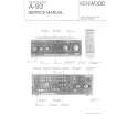 KENWOOD A-93 Service Manual cover photo