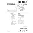 SONY LDID100B Service Manual cover photo
