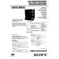 SONY HCDXB33 Service Manual cover photo