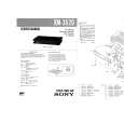 SONY XM3520 Service Manual cover photo