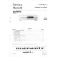 MARANTZ CD14 Service Manual cover photo