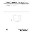 SONY KV2168KF7 Service Manual cover photo
